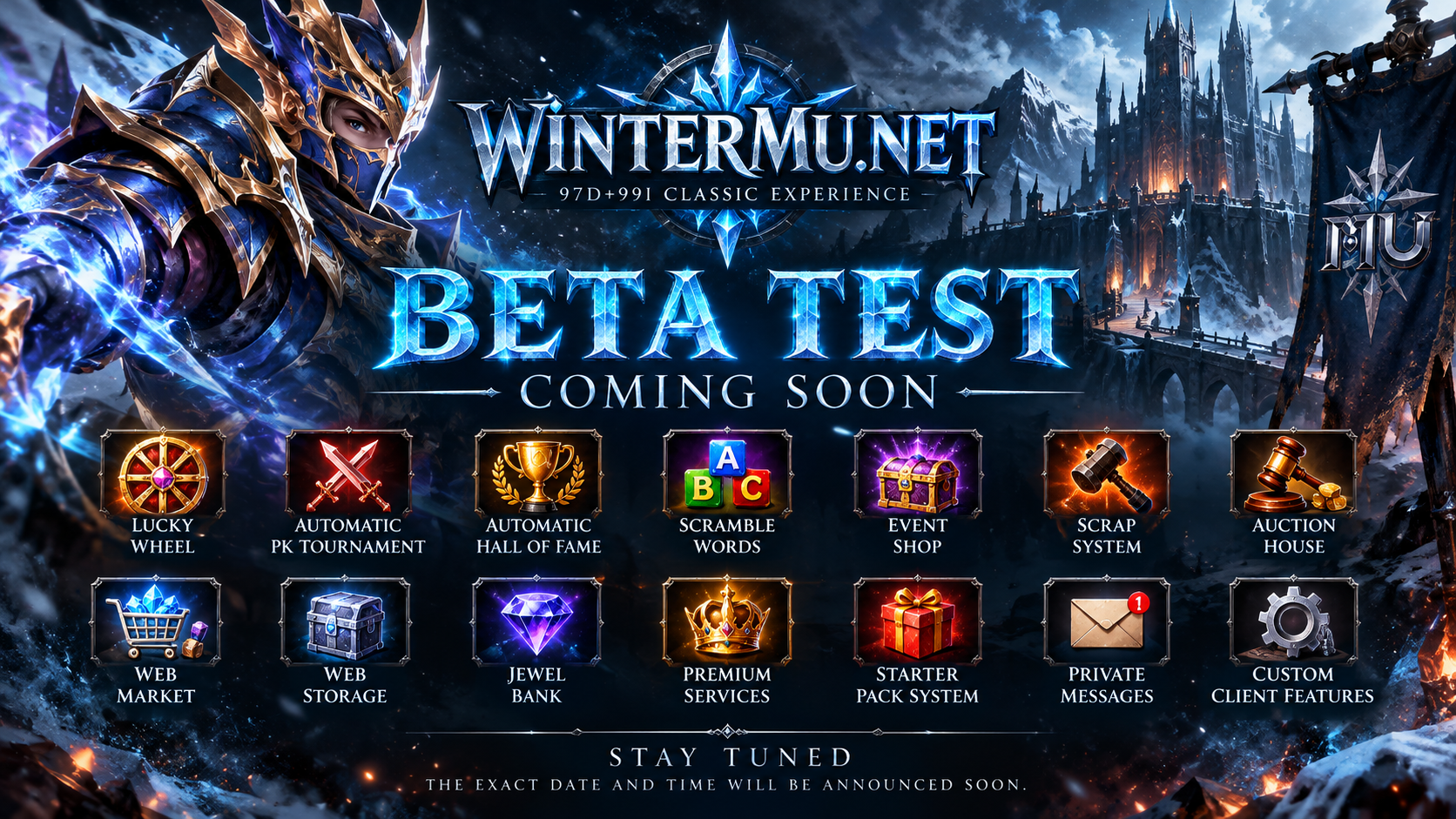 ❄ WinterMu.NET Beta — Coming Soon